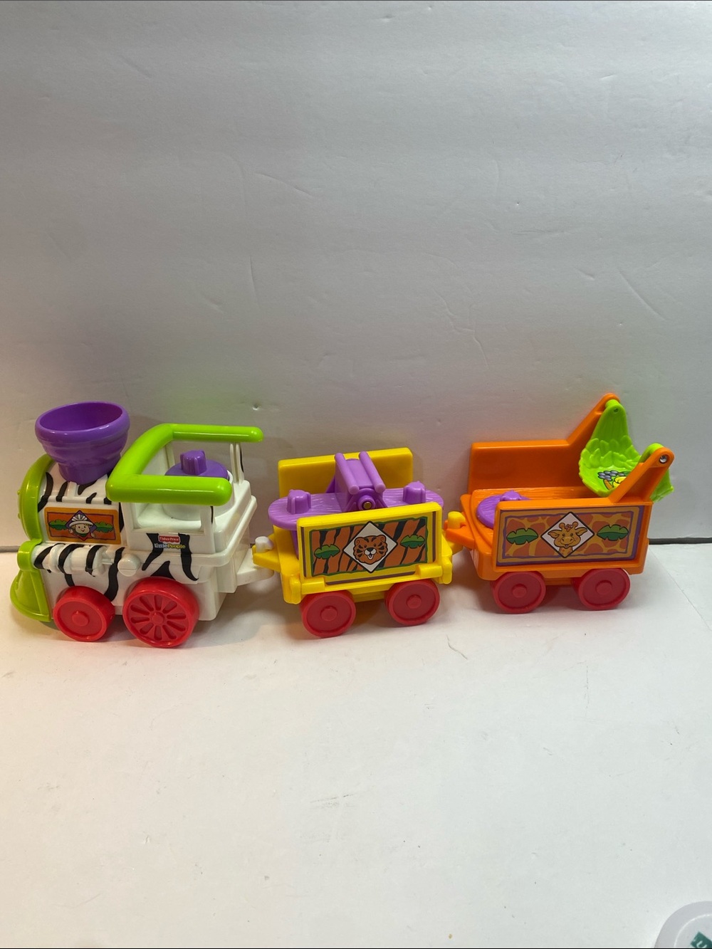 Fisher Price 2001/2002 Little People Musical Zoo Circus Safari TRAIN Sounds Work